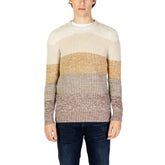 Hydra Clothing Beige Marabou Sweater -   -  Hydra Clothing.